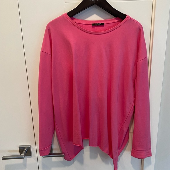Zara Ruffle Sweater - Picture 1 of 4